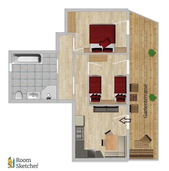 Ferienwohnung Brugger Zellberg Buitenkant foto